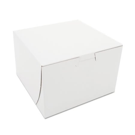 Southern Champion Tray SCT, Non-Window Bakery Boxes, Paperboard, 6 X 6 X 4, White, 250/bundle 0909